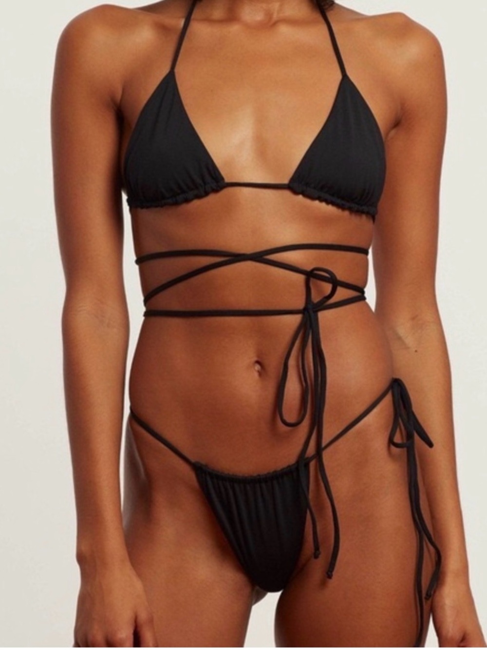 Inamorata Las Olas Set in Black sz small